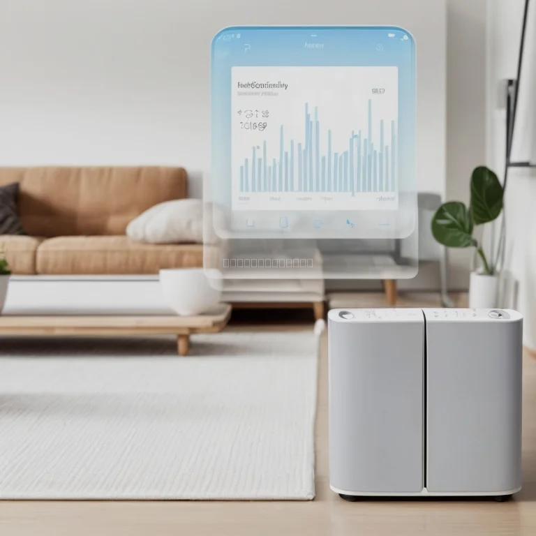 AI-Luftentfeuchter im Einsatz